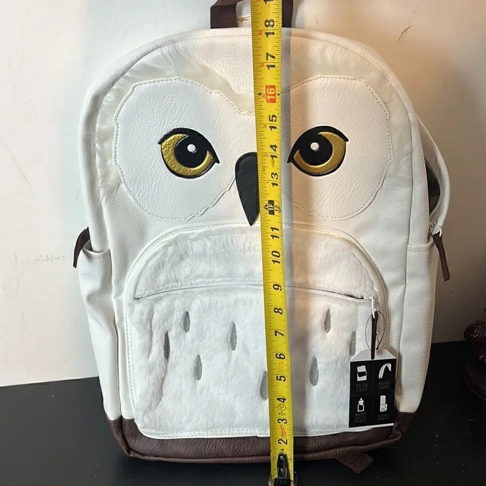 Harry Potter Hedwig Owl Faux Leather School Backpack Brand New with Tags